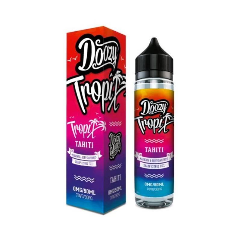 Doozy Tropix - Tahiti 50 ml Short fill E-Liquid - ...