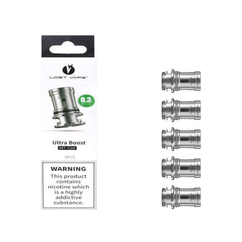 Lost Vape Ultra Boost Replacement Coils | 5 Pack