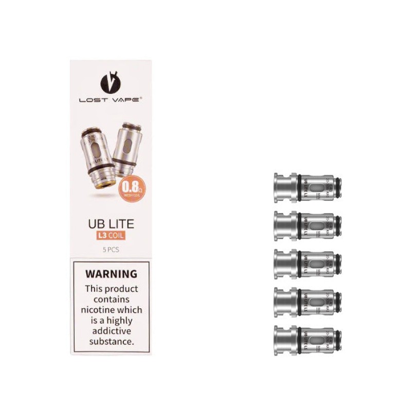 Lost Vape UB Lite Replacement Coils | 5 Pack