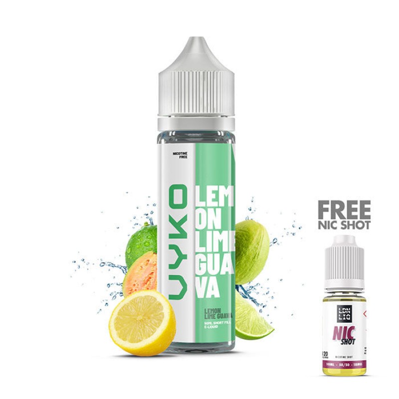 VYKO 50ml Lemon Lime Guava | Shortfill E-Liquid