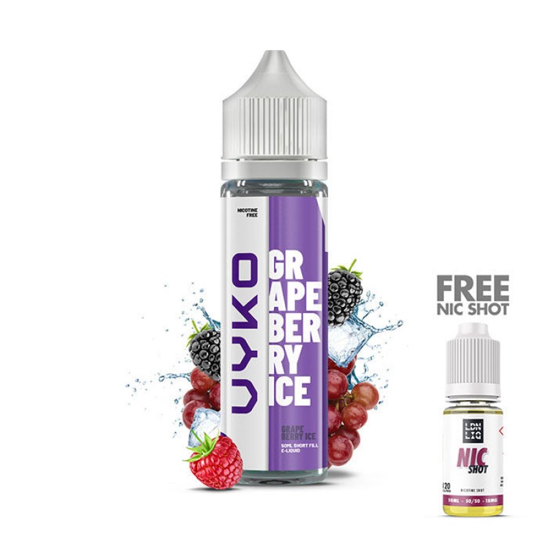 VYKO 50ml Grape Berry Ice | Shortfill E-Liquid