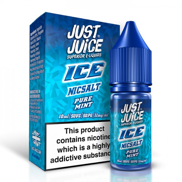 Just Juice Ice Range Pure Mint | 10ml Nic Salt E-L...