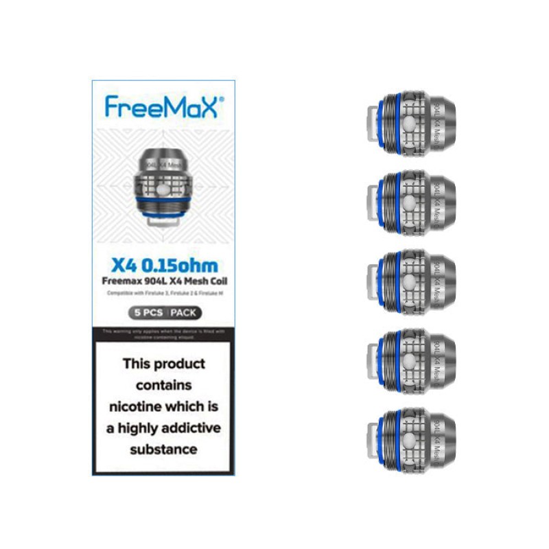 Freemax Fireluke 904L X Mesh Replacement Coils | 5...