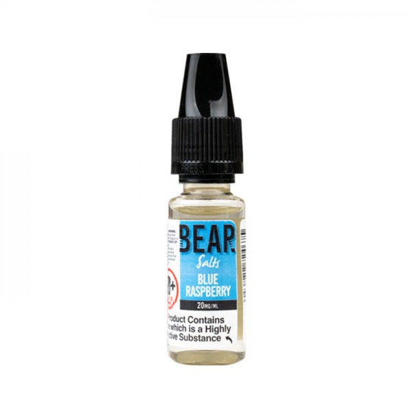 Bear Salts Blue Raspberry 10ml Nic Salt E-Liquid