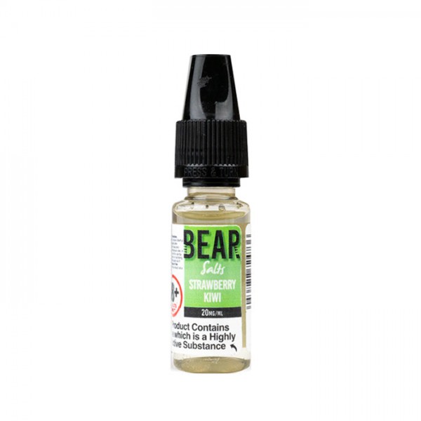 Bear Salts Strawberry Kiwi 10ml Nic Salt E-Liquid