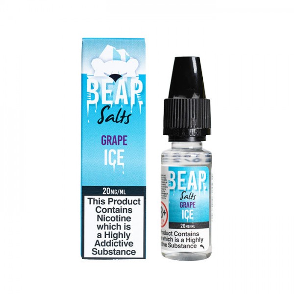 Bear Salts Grape Ice 10ml Nic Salt E-Liquid