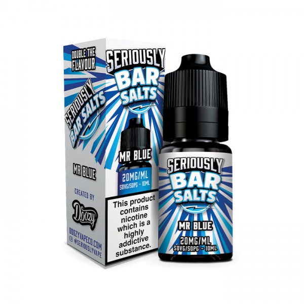 Seriously Bar Salts Mr Blue 10ml Nic Salt E-Liquid