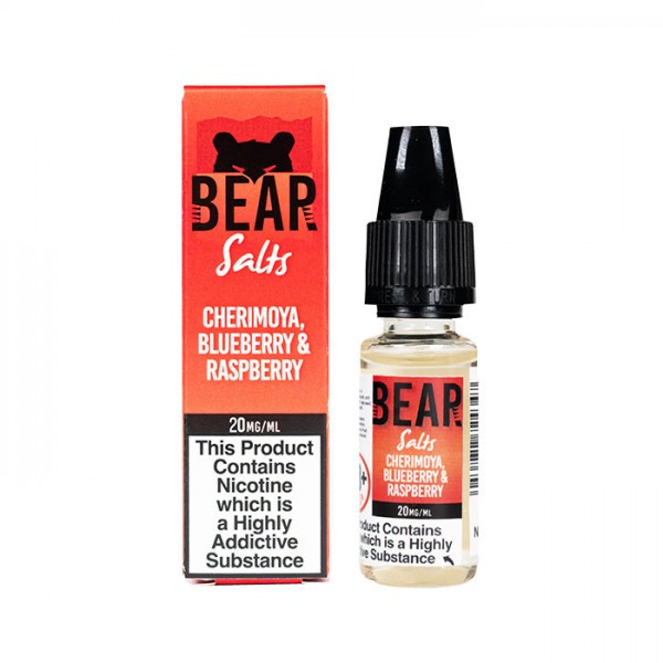 Bear Salts Cherimoya, Blueberry & Raspberry 10...