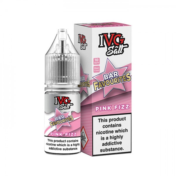 IVG Bar Favourites Pink Fizz 10ml Nic Salt E-Liqui...