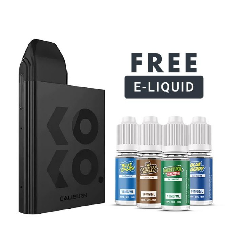 Uwell Caliburn Koko Pod Kit - Free E-Liquid