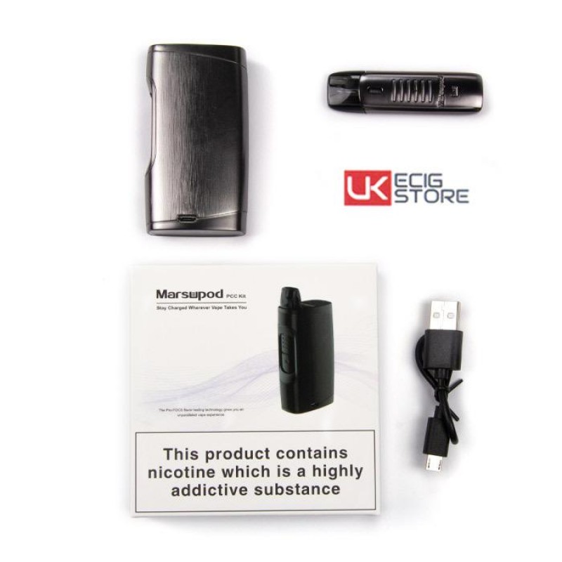 Uwell Marsupod PCC Pod Kit - Vape Starter Kit with Free E-liquid