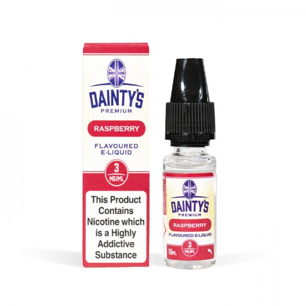 Dainty's Raspberry 10ml E-Liquid