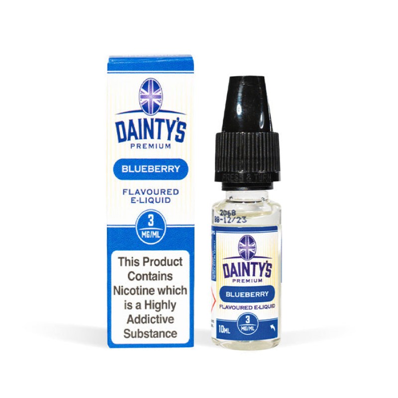 Dainty's Blueberry 10ml E-Liquid