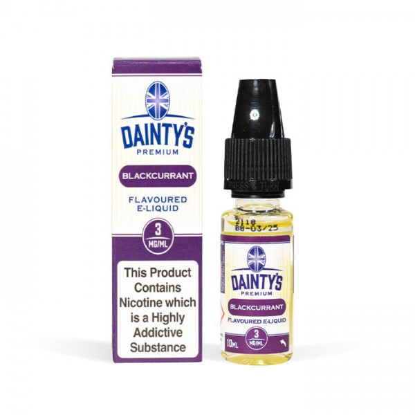 Dainty's Blackcurrant 10ml E-Liquid