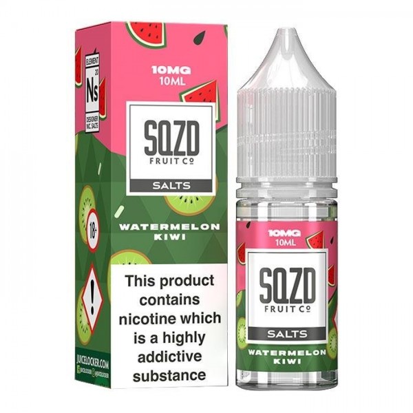 SQZD - Watermelon Kiwi Nicotine Salt E-liquid