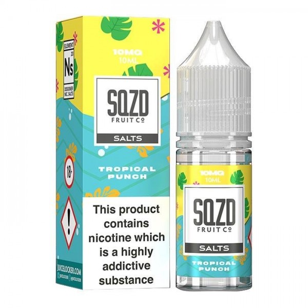 SQZD - Tropical Punch Nicotine Salt E-liquid