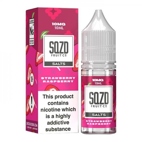 SQZD - Strawberry Raspberry Nicotine Salt E-liquid