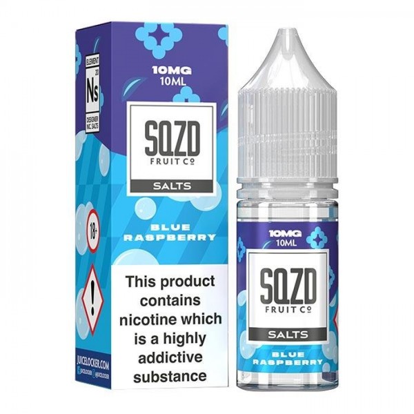 SQZD - Blue Raspberry Nicotine Salt E-liquid