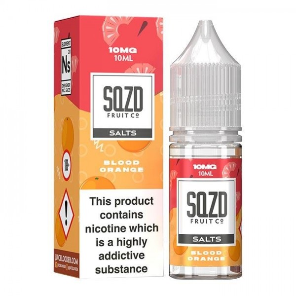 SQZD - Blood Orange Nicotine Salt E-liquid