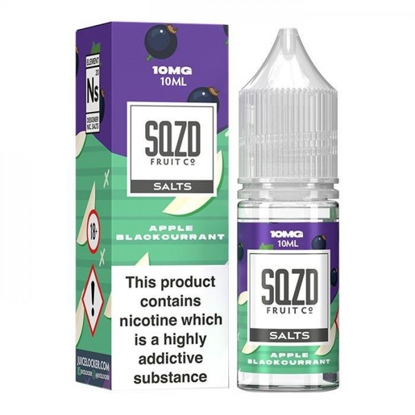 SQZD - Apple Blackcurrant Nicotine Salt E-liquid