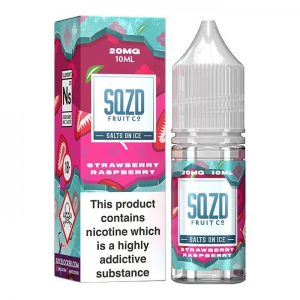 SQZD On Ice - Strawberry Raspberry Nicotine Salt E...