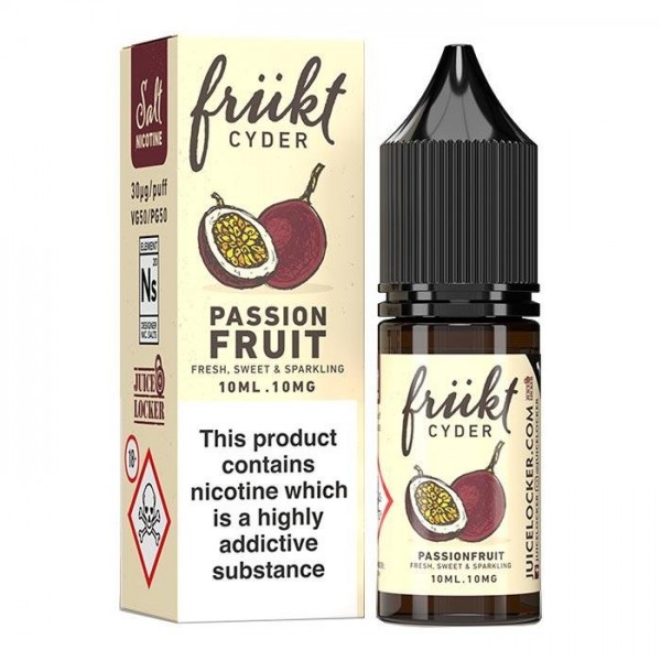 Frukt Cyder - Passion Fruit Nicotine Salt E-liquid