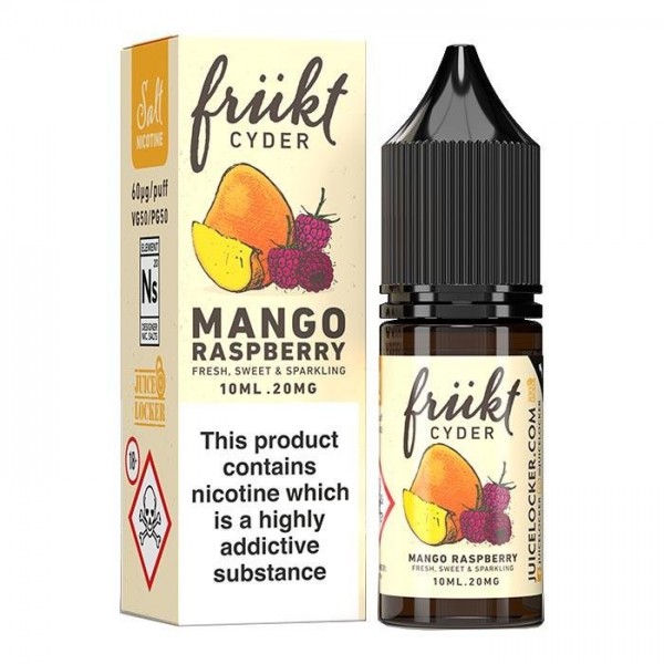 Frukt Cyder - Mango Raspberry Nicotine Salt E-liqu...