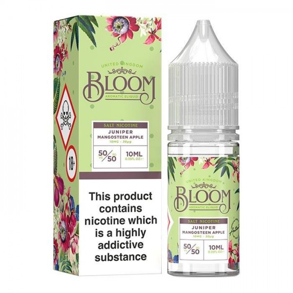 Bloom - Juniper Mangosteen Apple Nicotine Salt E-l...
