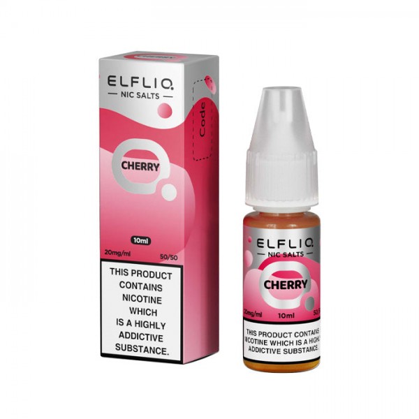 ELFLIQ Cherry 10ml Nicotine Salt E-Liquid
