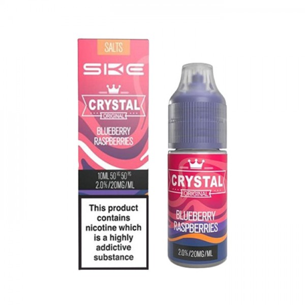 SKE Crystal Blueberry Raspberries 10ml Nic Salt E-...
