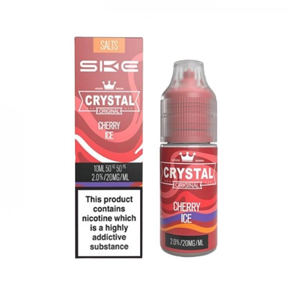 SKE Crystal Cherry Ice 10ml Nic Salt E-Liquid