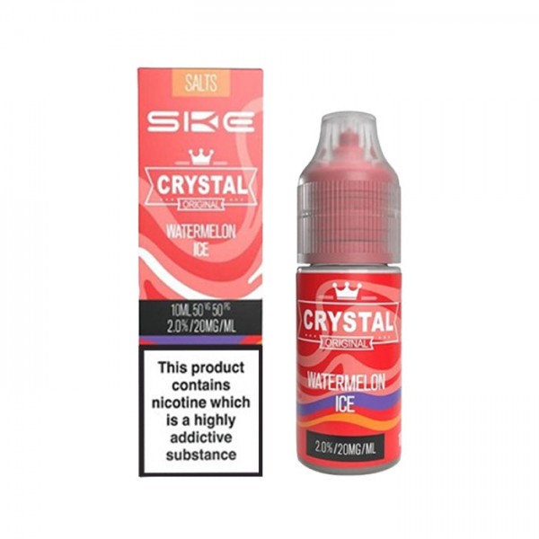 SKE Crystal Watermelon Ice 10ml Nic Salt E-Liquid