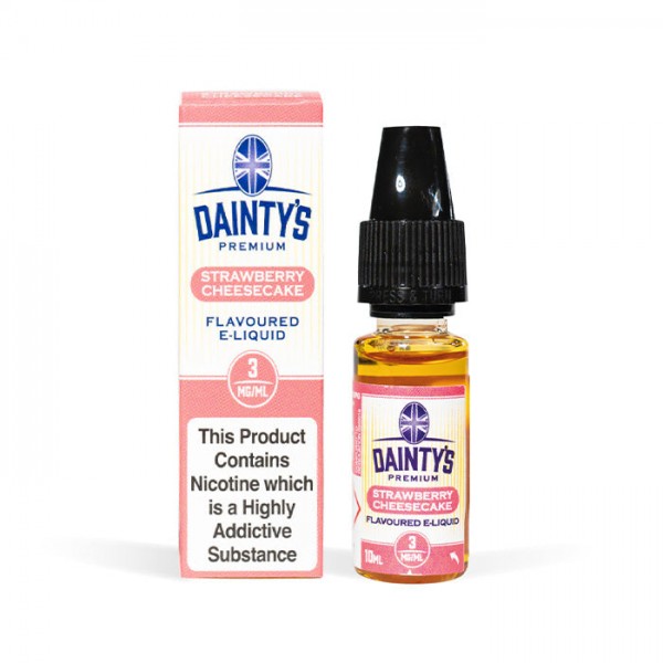 Dainty's Strawberry Cheesecake 10ml E-Liquid