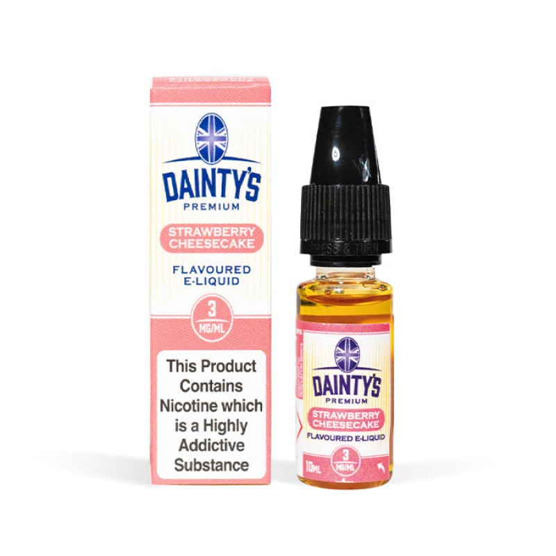 Dainty's Strawberry Cheesecake 10ml E-Liquid