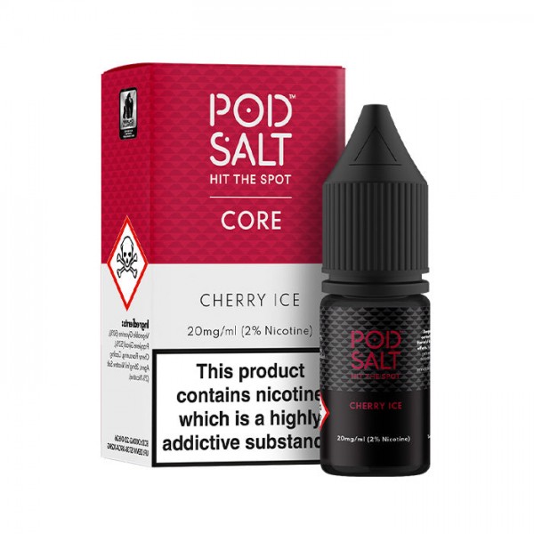 Pod Salt Cherry Ice 10ml Nic Salt E-Liquid