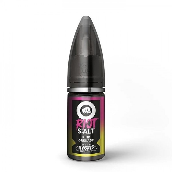 Riot Squad Pink Grenade Hybrid 10ml Nicotine Salt ...
