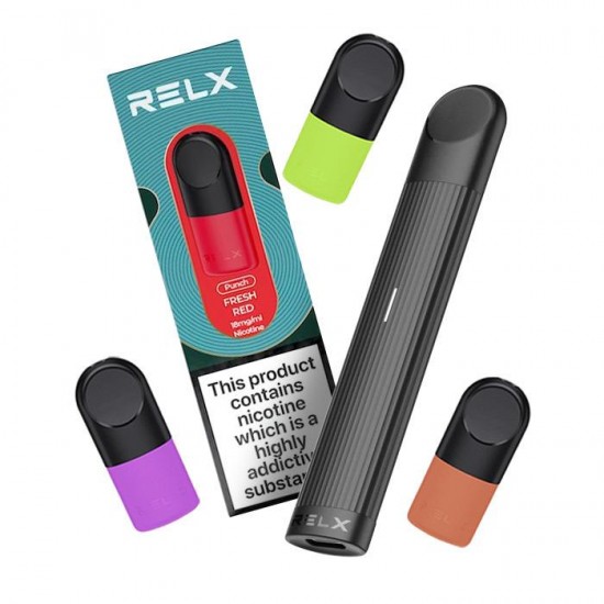 Relx Essential Device + E-Liquid Pods Bundle