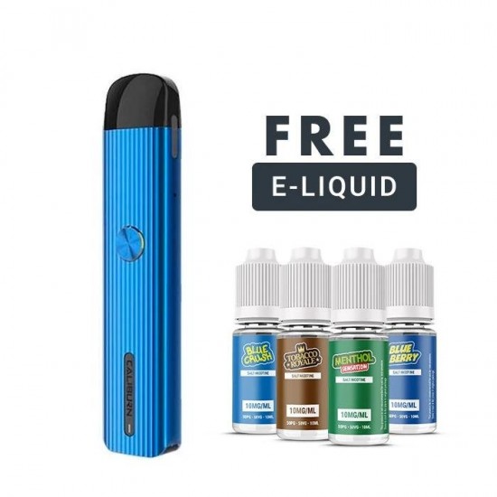 Uwell Caliburn G Pod Kit - Free E-Liquid