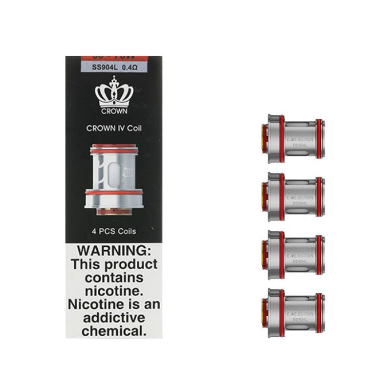Uwell Crown IV Replacement Coils | 4 Pack