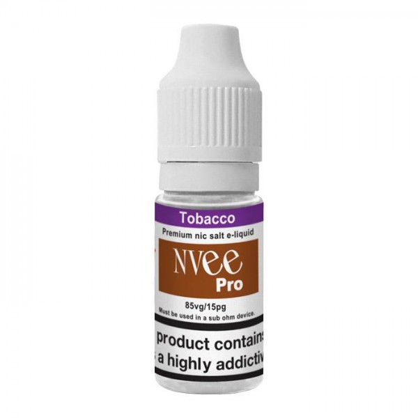 NVee Pro - Tobacco 10ml E-Liquid | FREE DELIVERY