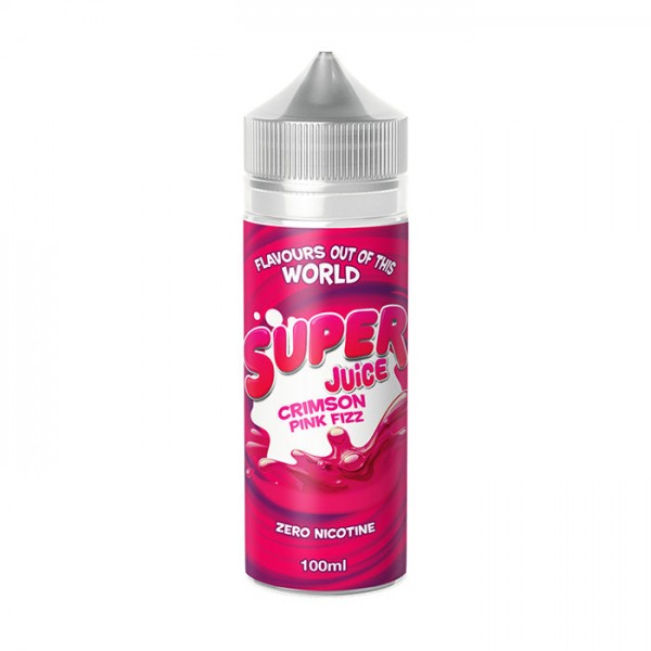 Super Juice Crimson Pink Fizz 100ml Shortfill E-Li...