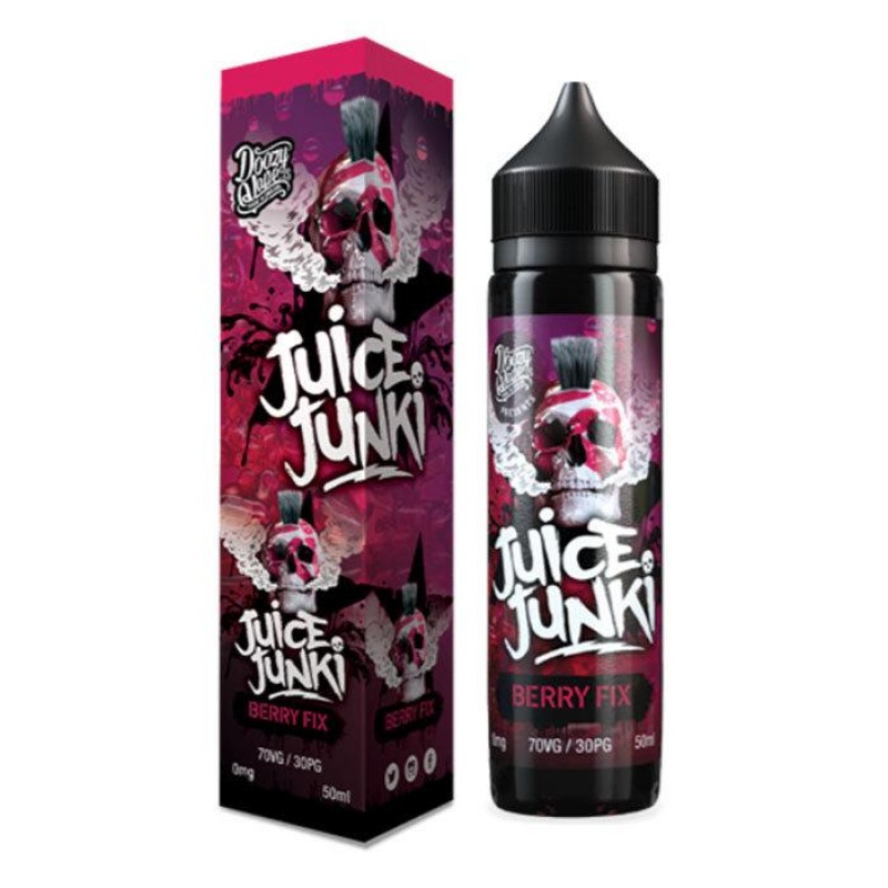 Doozy Vape Juice Junki Berry Fix 50ml Shortfill E-...