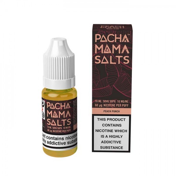 Pachamama Peach Punch Nicotine Salt E-Liquid