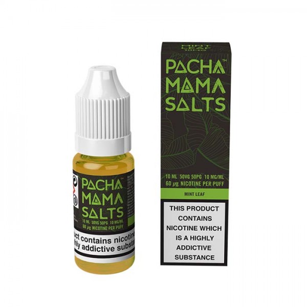 Pachamama Mint Leaf Nicotine Salt E-Liquid