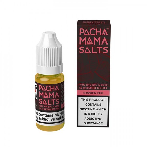 Pachamama Strawberry Crush Salt E-Liquid