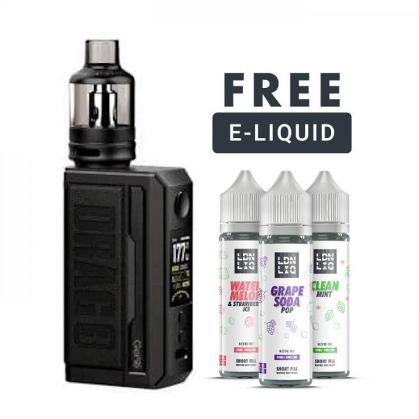 Voopoo Drag 3 Vape Kit | Free E-Liquid & UK De...