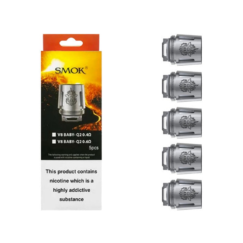 Smok TFV8 Baby Replacement Coils | 5 Pack