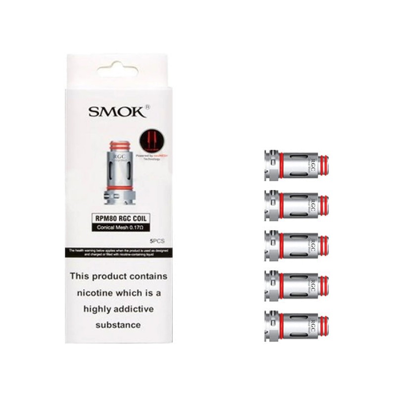 Smok RPM80 RGC Replacement Coils | 5 Pack