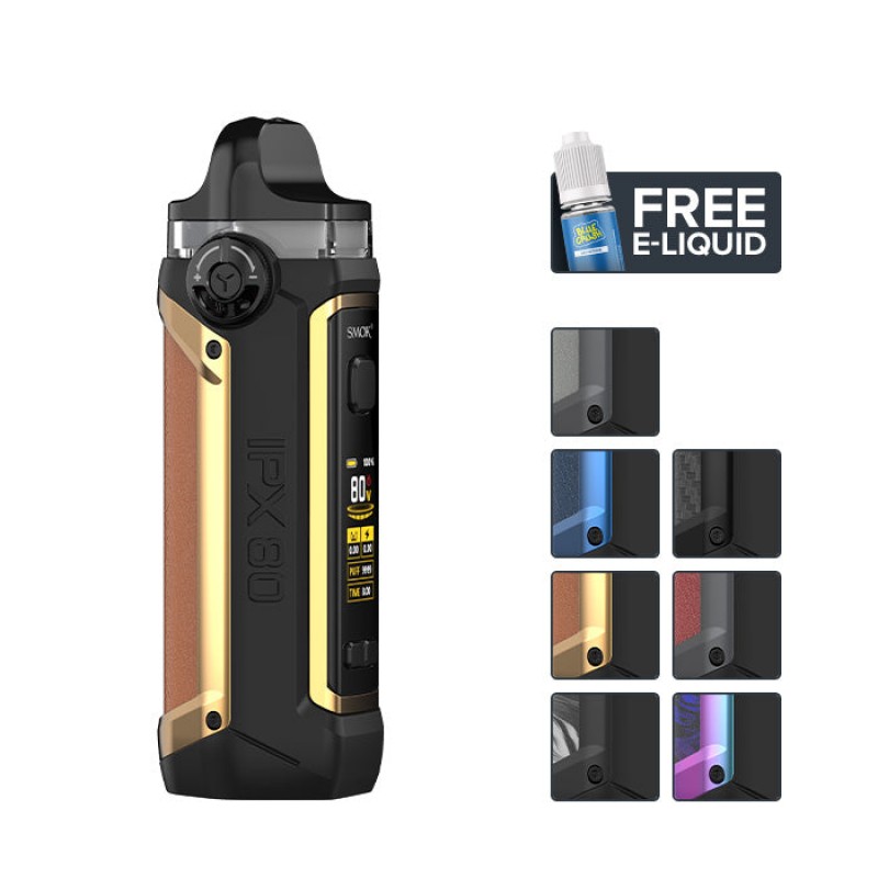 Smok IPX 80 Vape Kit | Free E-liquid & UK Deli...