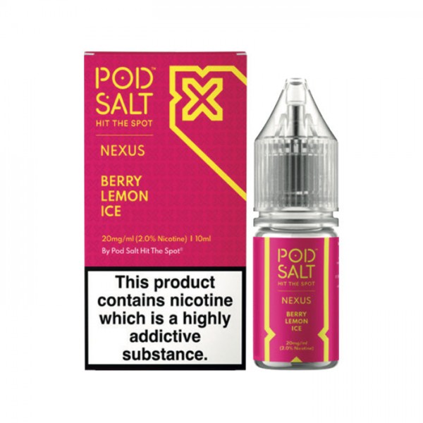 Nexus Berry Lemon Ice 10ml Nic Salt E-Liquid